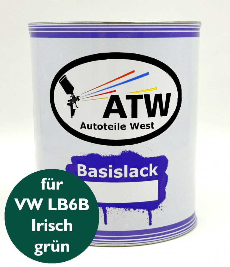 Autolack für VW LB6B Irischgrün